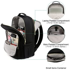 Large Travel Laptop Backpack for Women – 17.3-inch
