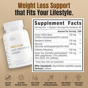 GLP-1 Pathway Support: Weight Loss & Appetite Suppressant