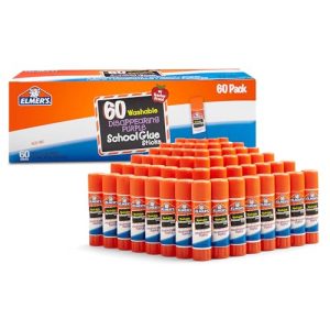 Elmer's Disappearing Purple Glue Sticks (60 Count)
