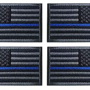 Antrix American Flag Tactical Patches (4 Pcs)