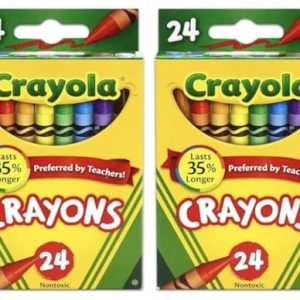 Crayola 24-Count Classic Crayons (2 Packs)