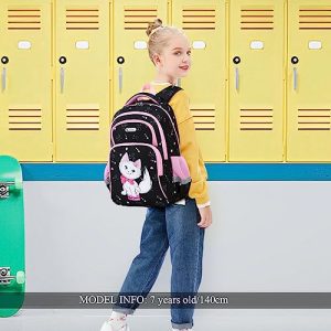 Cute Cat Backpack for Girls – Kawaii School & Travel Bag