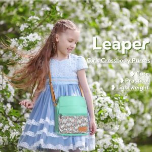 Leaper Girls Cute Owl Crossbody Purse & Messenger Bag Set