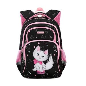 Cute Cat Backpack for Girls - Kawaii School & Travel Bag