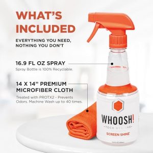 WHOOSH! Screen Shine Pro: Streak-Free TV & Monitor Cleaner