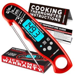 Alpha Grillers Digital Instant Read Meat Thermometer