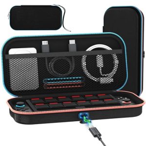 Ivoler Nintendo Switch 2 Charging Travel Case Black