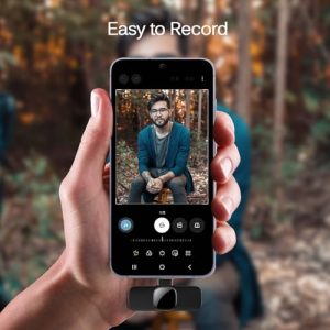 Pro Wireless Lavalier Mic for iPhone/iPad – Noise Reduction