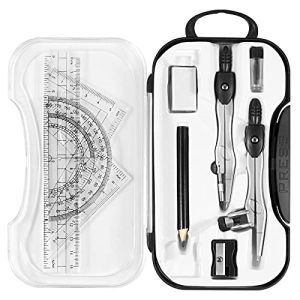 Unjoo 10-Piece Math Geometry Kit - Student Essentials