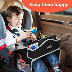 PILLANI Kids Car Travel Tray – Lap Desk Organizer