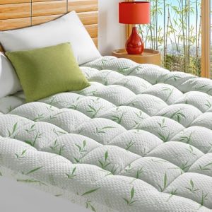 LIANLAM Queen Bamboo Topper - 1200 GSM Cooling Pad