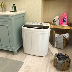ZENY 13lb Mini Twin Tub Washer Dryer Combo
