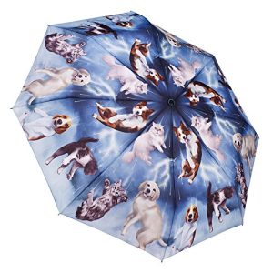 Galleria Cats & Dogs Auto-Open/Close Folding Umbrella