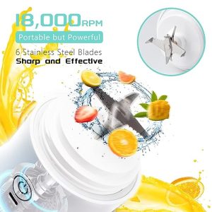 Portable Smoothie Blender – Rechargeable & Travel-Ready