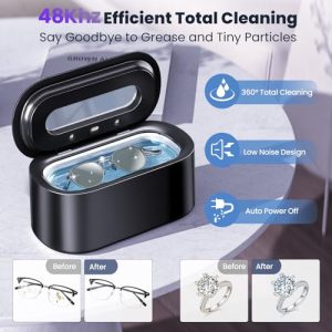 Pro Ultrasonic Jewelry Cleaner – 48KHz, Dual Modes