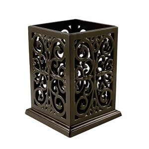 jogreful Cast Iron Kitchen Utensil Holder, Coffee Gold
