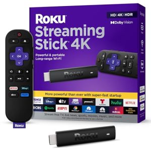 Roku Streaming Stick 4K: HDR, Dolby Vision & Voice Remote