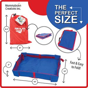 Fun N Fly Foldable Kids Travel Tray – Portable Desk