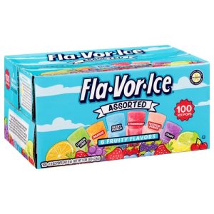 Fla-Vor-Ice Freezer Bars – 100 Count Variety Pack