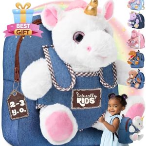 Enchanting Unicorn Toddler Backpack & Toy Gift Set