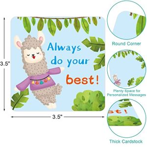 60 Animal-Themed Motivational Lunch Box Notes + Pen