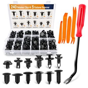 GOOACC Bumper Retainer Clips – 240PC Auto Fastener Kit