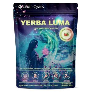 Yerba Mate Super Bloom Tea: Strawberry Matcha Energy