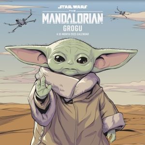 2025 The Mandalorian "The Child" Wall Calendar - Grogu