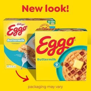 Eggo Buttermilk Waffles Family Pack – 24ct Frozen Breakfast