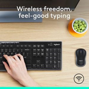 Logitech MK270 Wireless Keyboard & Mouse Combo