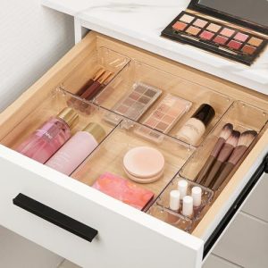 Vtopmart 10-Pc Clear Drawer Organizers – Multi-Size Bins