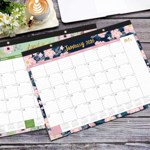 2026 Large Desk Calendar – 12-Month Planner (11.5″x14.6″)