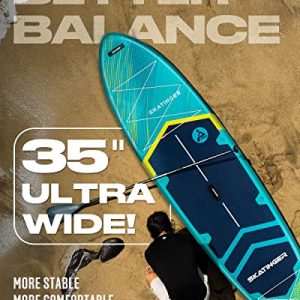 Skatinger 11’6″ Inflatable SUP Paddle Board – Ultra Stable