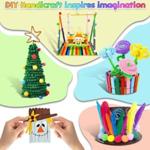2000+ Pcs Kids’ Arts & Crafts Kit with Storage Bag