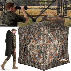 Pop-Up Hunting Blind for Deer & Turkey with Carry Bag