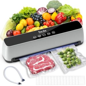 5-in-1 Automatic Food Vacuum Sealer – Dry/Moist Mode