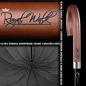Royal Walk Large 54-Inch Windproof Automatic Open Umbrella