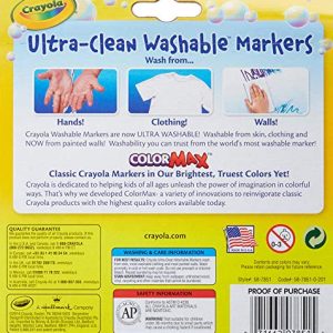 Crayola Ultraclean Broadline Washable Markers 2-Pack