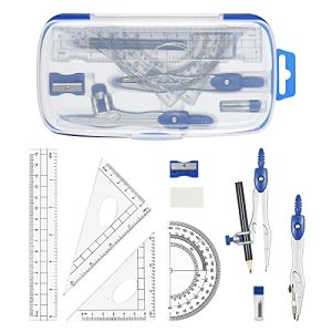 Vobou 10-Piece Math Geometry Kit – Student Essentials