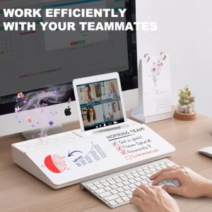 Glass Desktop Whiteboard & Keyboard Stand with Aroma