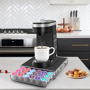 ROWISE K-Cup Holder Drawer – 36 Pod Storage for Counter