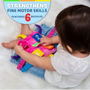 Buckle Toys Bella Square: Toddler Activity Game