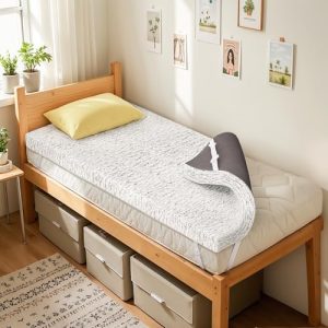 SyMax Twin XL 4" Gel Memory Foam Mattress Topper