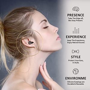 Flexible Silicone Ear Plugs for Sleep (25dB NR)