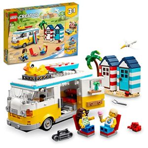 LEGO Creator 3-in-1 Beach Camper Van Building Kit