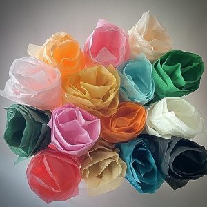 Rainbow Tissue Paper – 96 Sheets for Gifts & Crafts