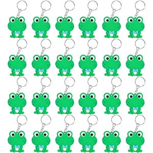 24-Pack Green Frog Party Decorations - Prince Theme
