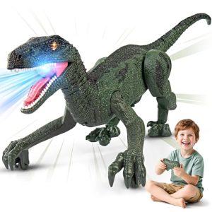 Rcfunkid RC Dinosaur Toy with Realistic Sounds