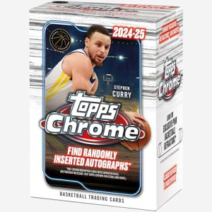 2024-25 Topps Chrome Basketball Value Box | Factory Sealed