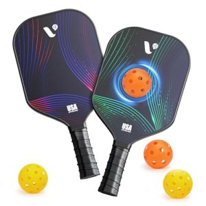 Pickleball Paddles Set: USAPA Approved, Lightweight, Durable